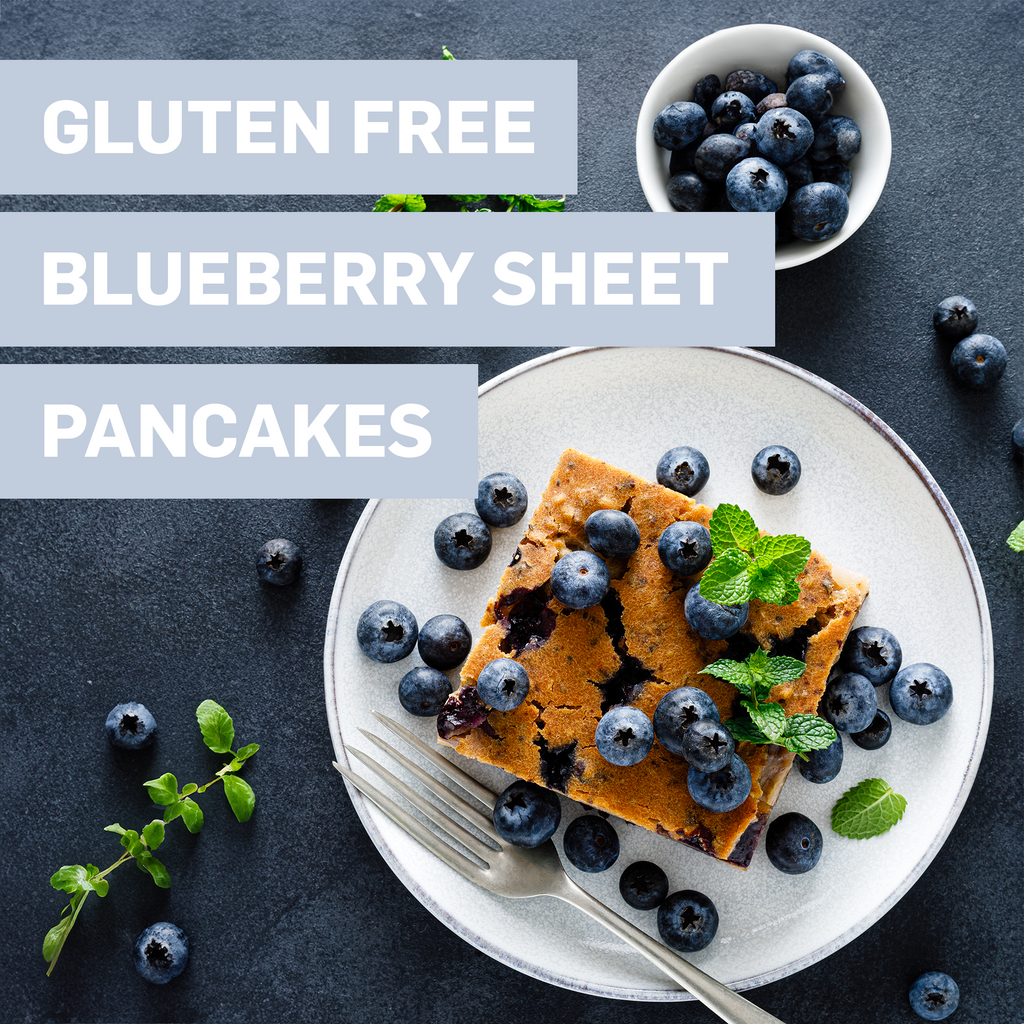 Otto's x Ruvi Gluten Free Blueberry Sheet Pancakes