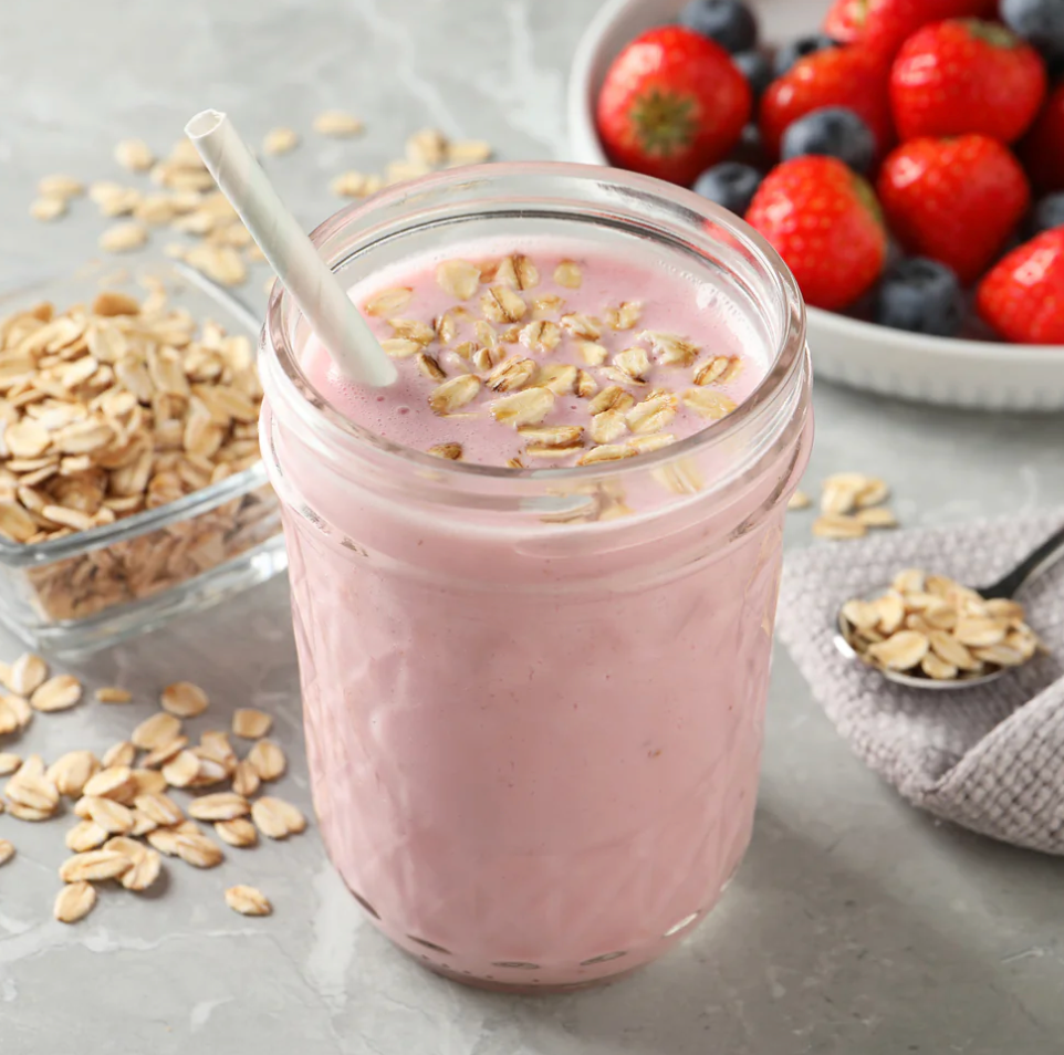 Ruvi's Strawberry Vanilla Overnight Oats